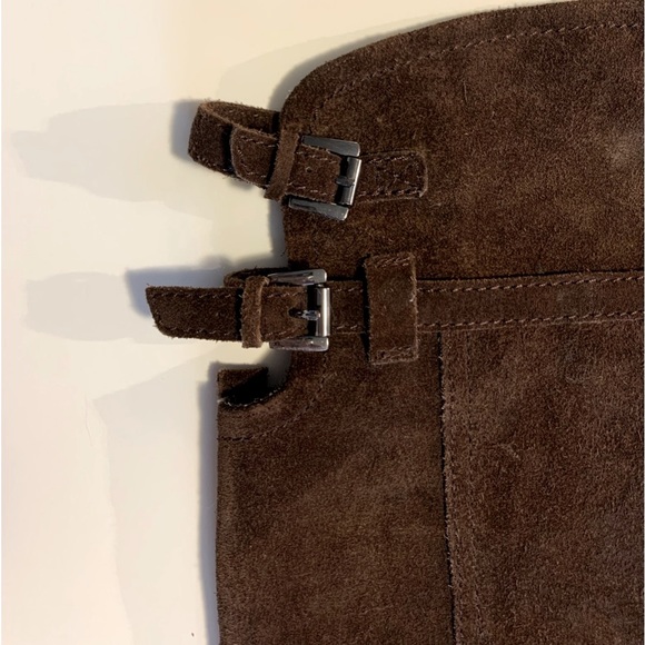 Sam Edelman Brown Suede Over-the-Knee "Sutton" Boots - Picture 3 of 11